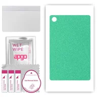 Akcesoria do tabletów i e-booków - folia naklejka skórka strukturalna na TYŁ do Samsung Galaxy Tab A9+ Plus - Seledynowy Pastel Matowy - apgo SKINS - miniaturka - grafika 1