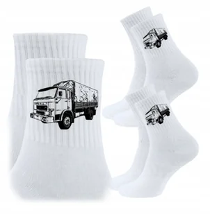 3x Skarpetki Urodziny Prezent Skarpety STARE SAMOCHODY STAR - Skarpetki męskie - miniaturka - grafika 1