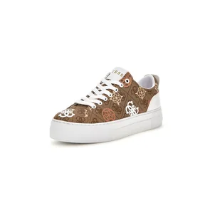 Damskie Sneakersy GUESS GIANELE4 FLPGN4FAL12-BEIBR – Beżowy - Półbuty damskie - miniaturka - grafika 1