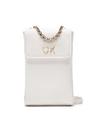 Etui i futerały do telefonów - Calvin Klein Etui na telefon Re-Lock Phone Xbody K60K608748 Biały - miniaturka - grafika 1