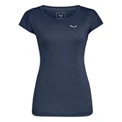 Koszulki i topy damskie - SALEWA Puez Melange Dry W Koszulka Koszulka Damska - miniaturka - grafika 1