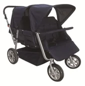 Wózki dziecięce - Muller, Helena, Wózek spacerowy do żłobka, 4-osobowy - miniaturka - grafika 1