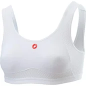 Biustonosze - CASTELLI castelli Damski biustonosz sportowy Rosso Corsa Bra, biały, S 4518550 - miniaturka - grafika 1