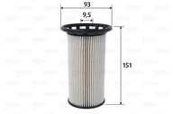 Filtry paliwa - Filtr paliwa Valeo 587095 - miniaturka - grafika 1