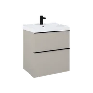 Szafki łazienkowe - ELITA LOOK 60 2S FUME MATT PDW  SZAFKA WISZĄCA 168586 - miniaturka - grafika 1