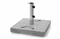 Parasole ogrodowe - Garthen Stojak Parasol - granit i stal - 45 x 45 cm - miniaturka - grafika 1