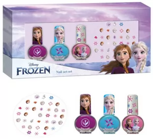 Zestaw lakierów do paznokci Disney Frozen Nail Art Set - Zabawki kreatywne - miniaturka - grafika 1