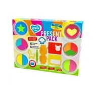 Masy plastyczne - Ciastolina lekka TM Lovin Present Pack +akcesoria - miniaturka - grafika 1