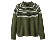 Swetry damskie - esmara® Sweter damski dzianinowy (Zielony, XS (32/34)) - miniaturka - grafika 1