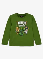 Bluzy dla chłopców - Bluza dziecięca LEGO LW Tano 203 - twist of lime - miniaturka - grafika 1