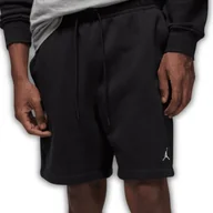 Spodenki męskie - KRÓTKIE SPODENKI MĘSKIE ROZMIAR XS NIKE JORDAN CZARNE SPORTOWE BAWEŁNIANE - miniaturka - grafika 1