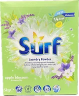 Środki do prania - Proszek do prania Surf Apple Blossom & Water Lily 100p 5kg - miniaturka - grafika 1