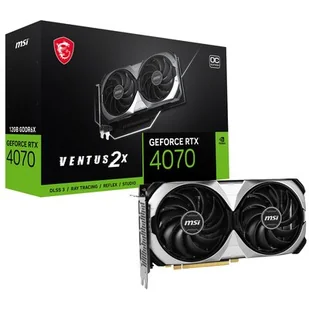 MSI GeForce RTX 4070 VENTUS 2X 12G - Karty graficzne - miniaturka - grafika 1