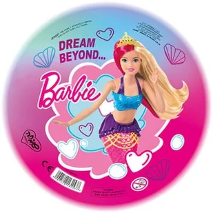 Piłka Gumowa Barbie Licencja Disney Duża 23 Cm - Piłki dla dzieci - miniaturka - grafika 1