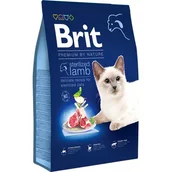 Sucha karma dla kotów - Brit Premium By Nature Sterilised Lamb 800g - miniaturka - grafika 1