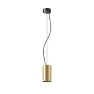 Lampy sufitowe - Złota tuba, lampa wisząca LED 15W 3000K P089PL-15W3K-MG z serii EFIR - miniaturka - grafika 1