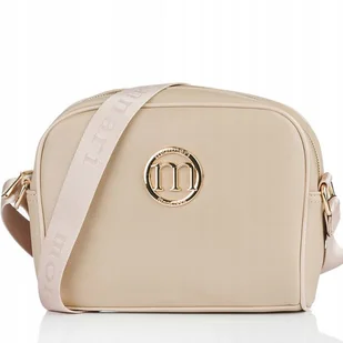 PIKOWANA Torebka Damska LISTONOSZKA crossbody MONNARI Beżowa - Torebki damskie - miniaturka - grafika 1