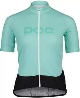 Koszulki rowerowe - POC Essential Road Logo SS Jersey Women, zielony S 2021 Koszulki kolarskie - grafika 1