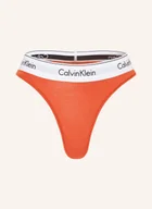 Majtki damskie - Calvin Klein Stringi Modern Cotton rot - miniaturka - grafika 1