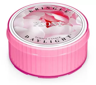 Kringle Candle Classic Peony Daylight - świeczka zapachowa 42 g - Świece - miniaturka - grafika 1