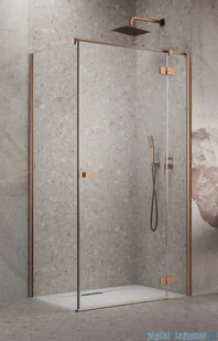 Radaway Essenza Kdj Brushed Copper kabina 100x80cm prawa szczotkowana miedź 1385040-93-01R/1384051-01-01 - Kabiny prysznicowe Radaway Essenza Kdj Brushed Copper kabina 100x80cm prawa szczotkowana miedź 1385040-93-01R/1384051-01-01 - Kabiny prysznicowe - miniaturka - grafika 1