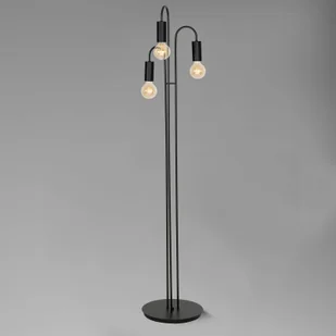 Luminex Loppe 515 lampa podłogowa stojąca 3x60W E27 czarny - Lampy stojące - miniaturka - grafika 2