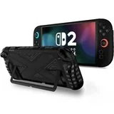 Akcesoria do Nintendo - Etui do Nintendo Switch 2, antypoślizgowy wytrzymały pokrowiec obudowa 360° - miniaturka - grafika 1