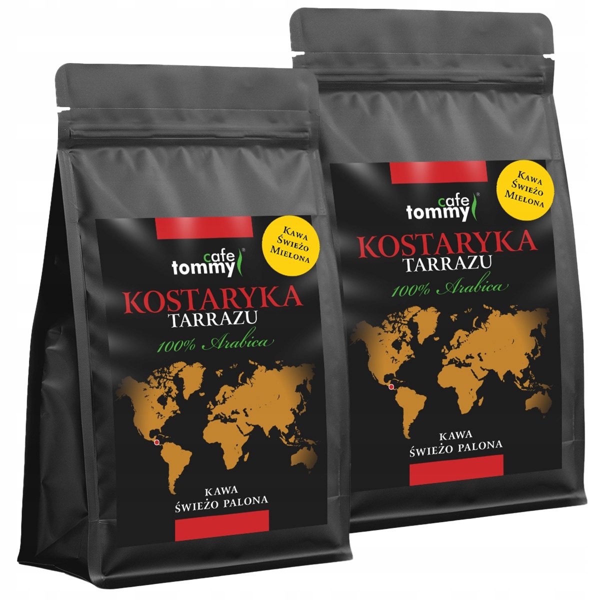 Kawa mielona Kostaryka Tarrazu 2 x 500g