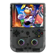 Konsole i gry retro - Konsola do Gier ANBERNIC RG406V Android 13, 4-calowy Ekran Dotykowy IPS 960*720P, Karta TF 128GB Ponad 4000 Gier - Czarny - miniaturka - grafika 1