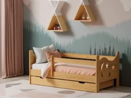 Łóżka dla dzieci i młodzieży - Łóżko dziecięce Dora 160X80 olcha - miniaturka - grafika 1