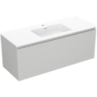 Szafki łazienkowe - Mexen Orio szafka łazienkowa 120 cm z umywalką Otis, 1 szuflada, szara mat/biała mat - 91A10-12047-1-BF62-W18M01 - miniaturka - grafika 1