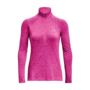 Under Armour Damska bluza z długim rękawem Tech Twist z zamkiem 1/2 - Bluzy damskie - miniaturka - grafika 1