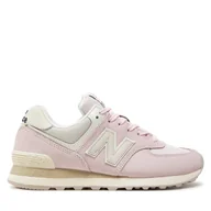 Sneakersy damskie - Sneakersy New Balance WL574DL2 Różowy - miniaturka - grafika 1
