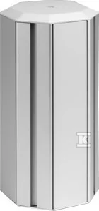 Simon Simon Connect Minikolumna ALK czterostronna anodyzowane aluminium 260mm 125x130mm, 4x5x K45 ALK545/8 - Wyłączniki światła i elektryczne - miniaturka - grafika 1