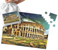 Puzzle - PUZZLE - PIĘKNE WIDOKI RZYM KOLOSEUM WIELE WZORÓW 120el + WORECZEK - miniaturka - grafika 1