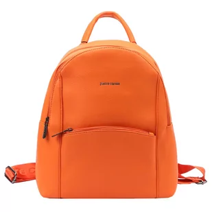 Plecak damski ze skóry ekologicznej Pierre Cardin GN09 6284 - Plecaki - miniaturka - grafika 1