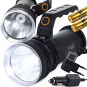 Latarki - Latarka Szperacz Bailong Policyjna Led Cree Xp-e Reflektor Mocna Wojskowa - miniaturka - grafika 1