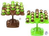 Zabawki zręcznościowe - GRA Zręcznościowa SPADAJĄCE Małpki BALANSUJĄCE Drzewo Równoważnia Planszowa - miniaturka - grafika 1