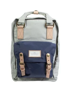Plecak miejski Doughnut Macaroon Jungle - light grey / navy - Plecaki szkolne i tornistry - miniaturka - grafika 1