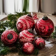 Ozdoby bożonarodzeniowe - Świąteczna zawieszka, zestaw 6 szt. Talwyna - miniaturka - grafika 1