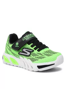 Skechers Sneakersy Vorlo 400137L/LMBK Zielony - Buty dla chłopców - miniaturka - grafika 1
