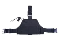 Odzież taktyczna i umundurowanie - GFC Tactical - Panel udowy - MOLLE - Nylon - Czarny - GFT-19-009687 - miniaturka - grafika 1