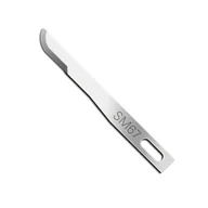 Meble i wyposażenie gabinetów medycznych - Ostrze mikrochirurgiczne SM67 sterylne 25szt stal nierdzewna Swann-Morton - miniaturka - grafika 1