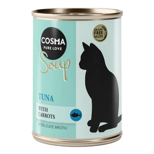 Pakiet Cosma Soup 12 x 100 g, dla kotów, karma mokra - Mokra karma dla kotów - miniaturka - grafika 2