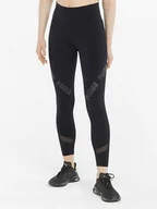 Spodnie sportowe damskie - Puma Legginsy sportowe "Train Logo Eversculpt" w kolorze czarnym - miniaturka - grafika 1