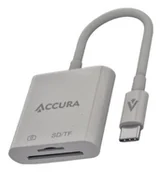 Czytniki kart pamięci - Accura USB-C SD/TF ACC4162 - miniaturka - grafika 1
