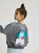 Bluzki dla dziewczynek - Reserved - Dwukolorowa koszulka Inside Out - wielobarwny - miniaturka - grafika 1