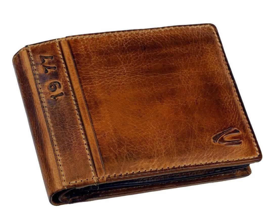 Camel Active 247-703-29 – skórzany portfel męski vintage