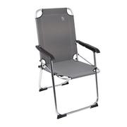 Fotele i krzesła ogrodowe - Bo-Camp Składane krzesło turystyczne, czarne 1211938 - miniaturka - grafika 1