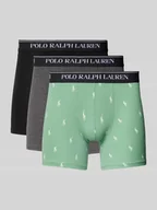 Majtki męskie - Obcisłe bokserki z elastycznym paskiem z logo w zestawie 3 szt. - miniaturka - grafika 1